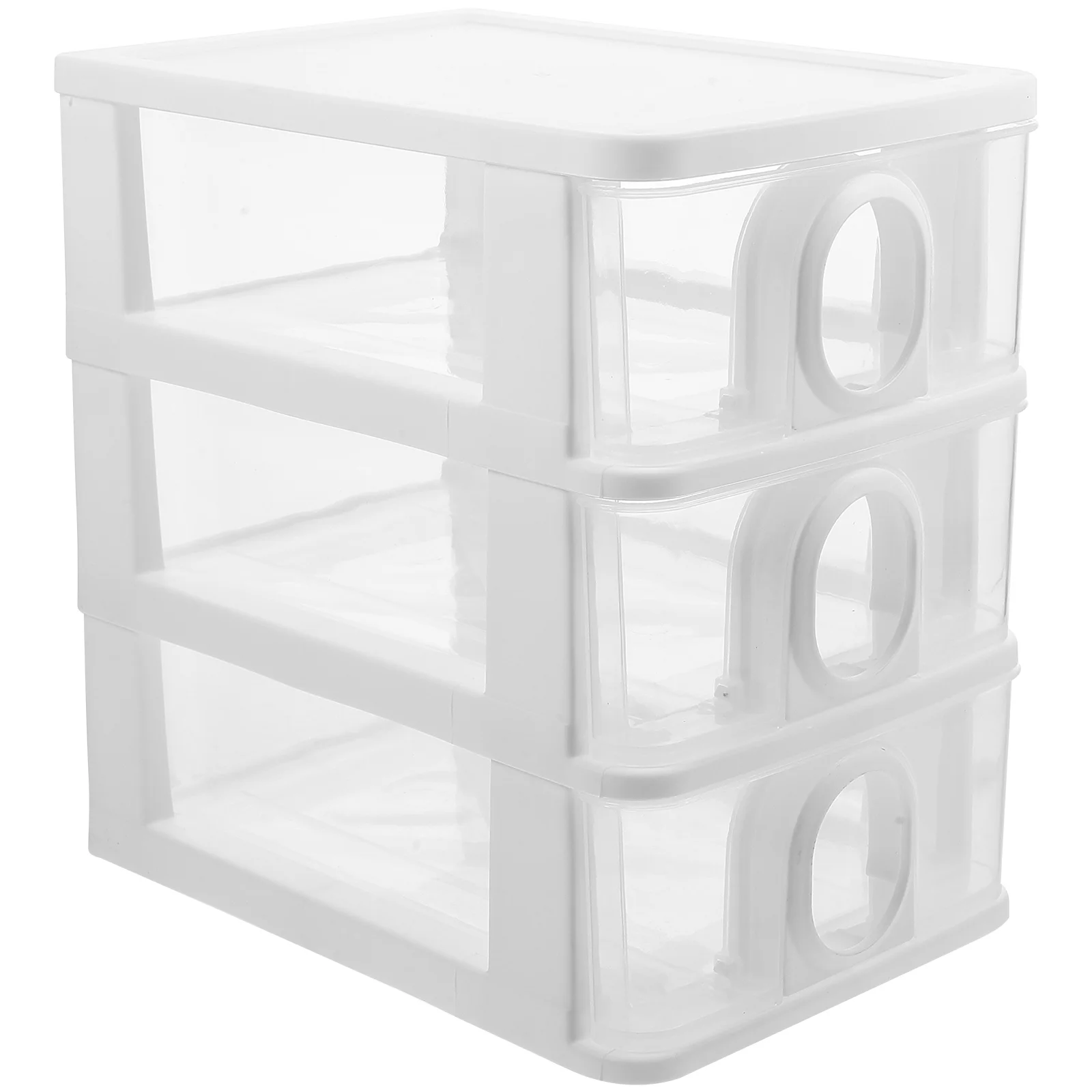 

Drawer Storage Cabinet Lockers for Desktop Organizer Make up Type Plastic File with Drawers Office