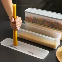 Boîte fraîche boîtes de rangement pour réfrigérateur, conteneur alimentaire avec couvercle, bac à légumes froid scellé, organisateur de réfrigérateur de fruits frais de cuisine 3