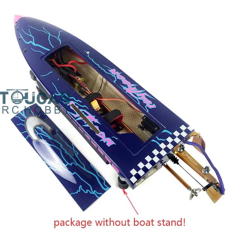 H620 Fiber Glass Electric Race PNP RC Boat W/ Motor Servo ESC W/O Battery 75km/h TOUCAN Outdoor Toys for Adult Boys TH02659 4