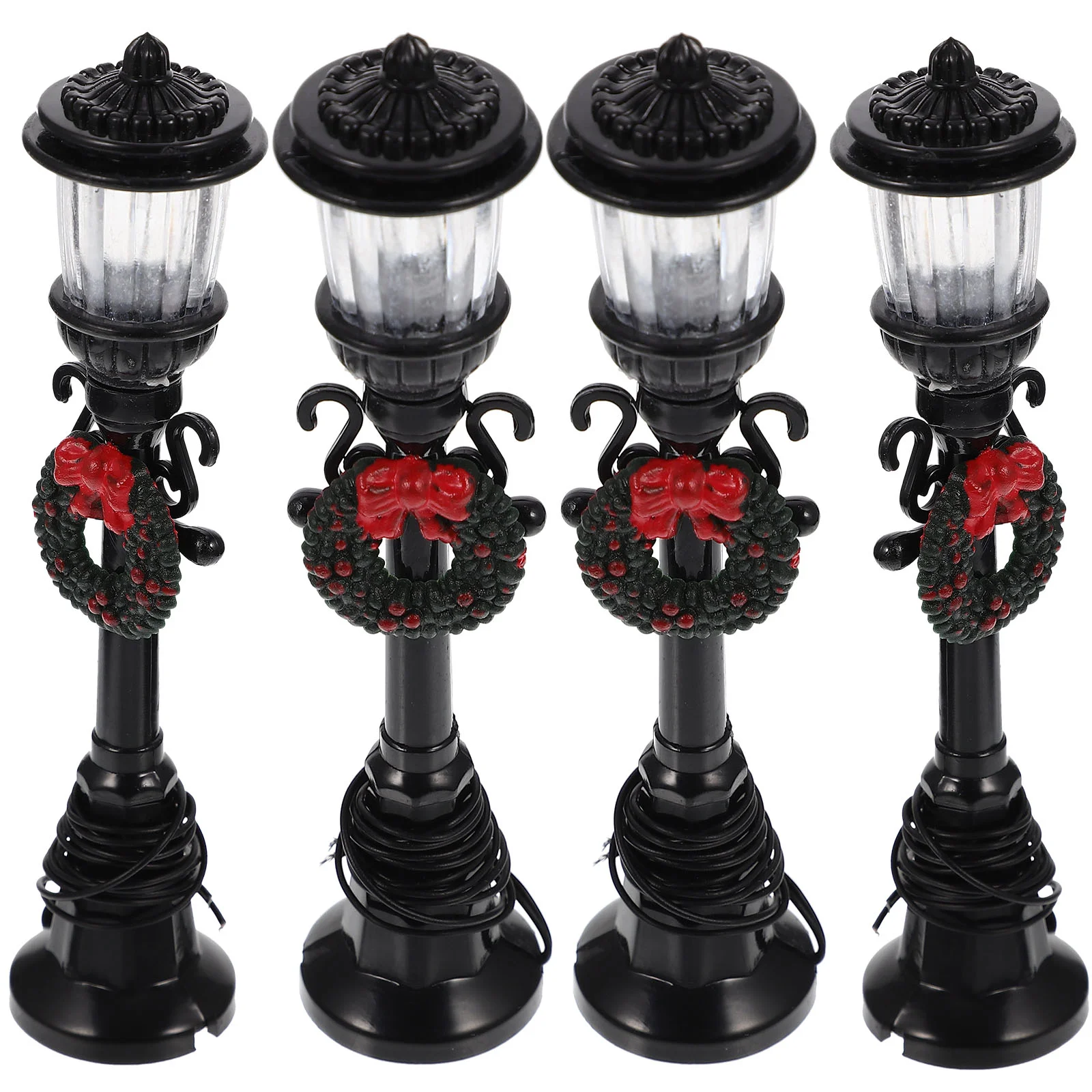 

Doll House Mini Street Light Decor Street Light Models Miniature Street Lamp Mini Street Lamp Model Christmas Street Lamp