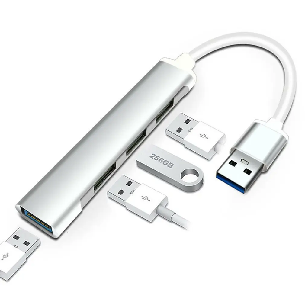  4-in-1 USB Ʈũ  ŷ ̼ ٱ ̽ Ȯ USB C-USB 3.0 Ʈ  -C 3.0 й