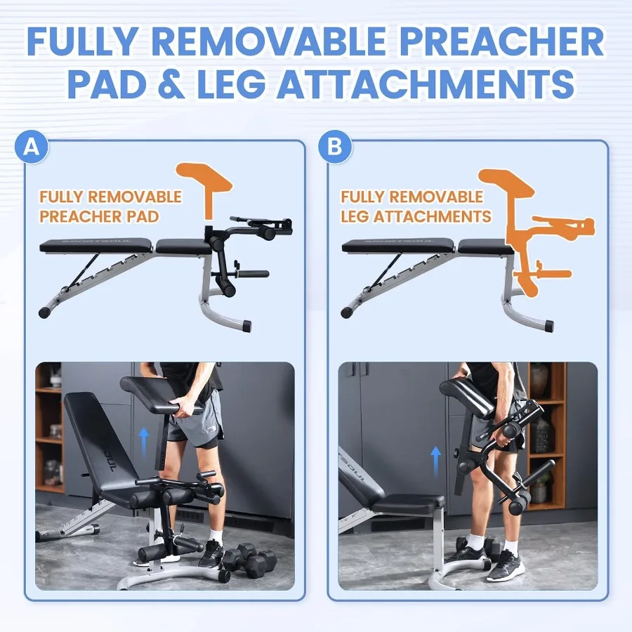 Adjustable Multipurpose Weight Bench 2