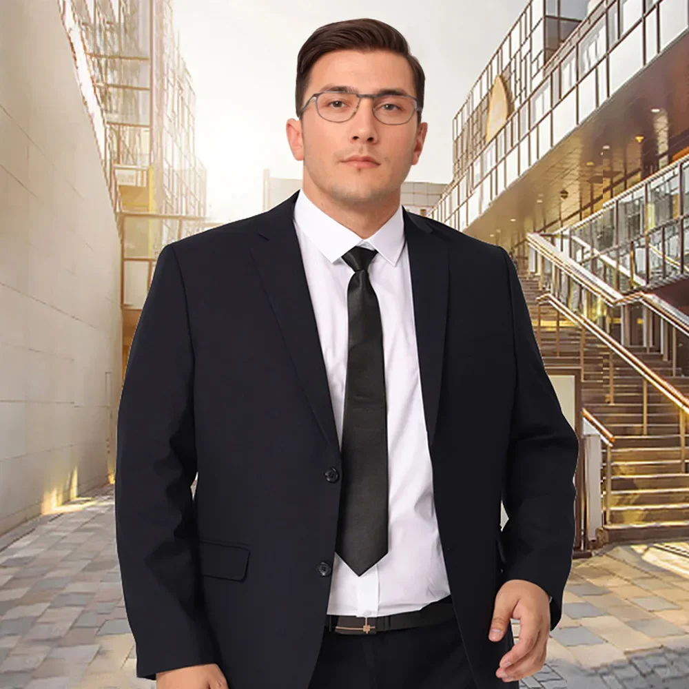 Plus Size Men's Business Casual Western Style Clothes Large Size Suit Jacket Marriage Dress Black Colorful men suit jacket