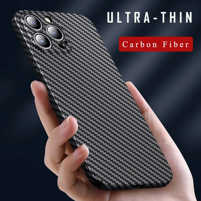 Cover For Xiaomi 13T Pro Case Carbon Fiber Texture Pattern Matte Hard Case  For Xiaomi Mi