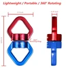 Outdoor Rock Climbing Rotating Universal Ring Connecting Ring Hammock Rotating Ring 2