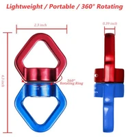 Outdoor Rock Climbing Rotating Universal Ring Connecting Ring Hammock Rotating Ring 2
