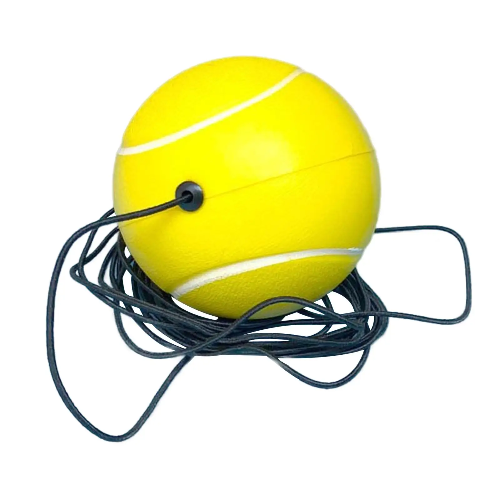 Tennis Trainer Ball 63mm With Cord Tool Replacement Training For Practice Beginner Players