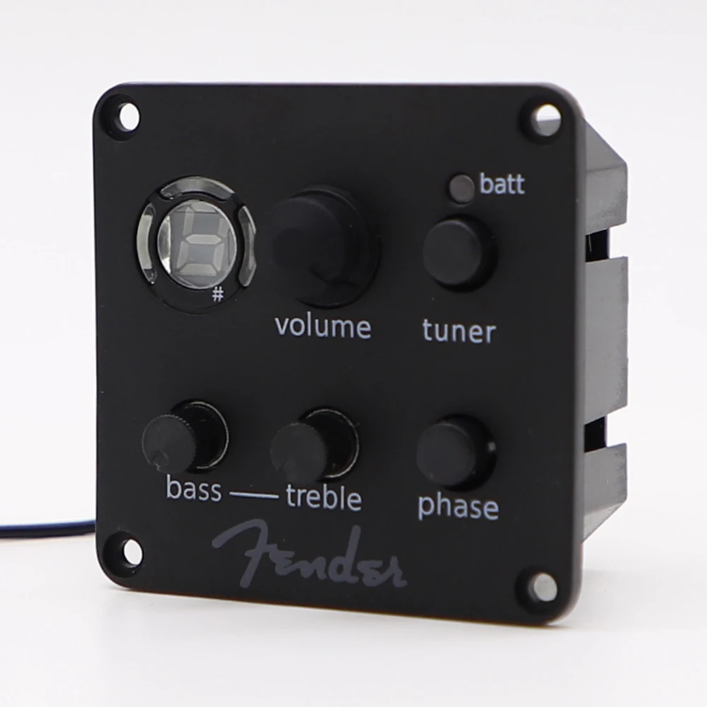 Acoustic Guitar Pickup Isys Fender Onboard Preamp 3 Bands Eq Bass