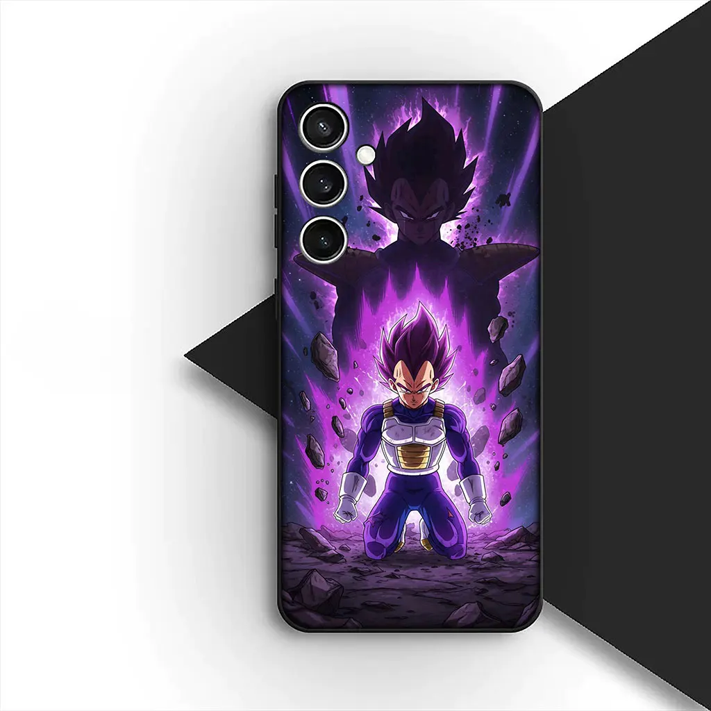 Dragon-Themed Soft Phone Cover - Goku & Friends Design
