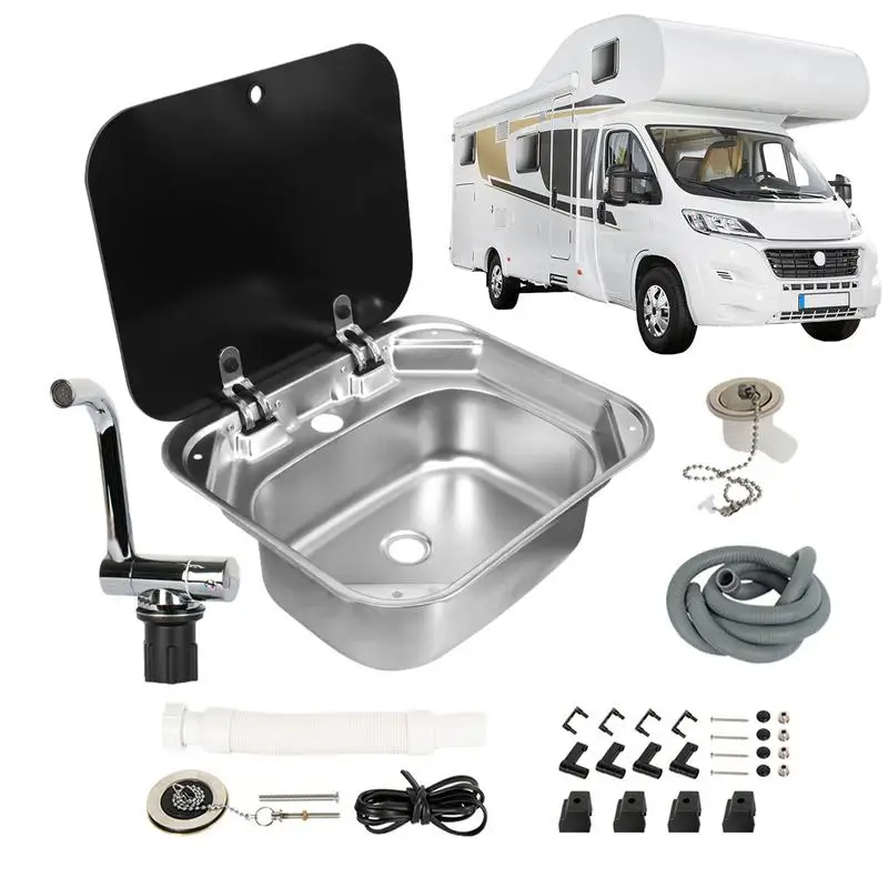 Lavabo Pliable Camping Avec Couvercle Lavabo Pour Sorties En Famille