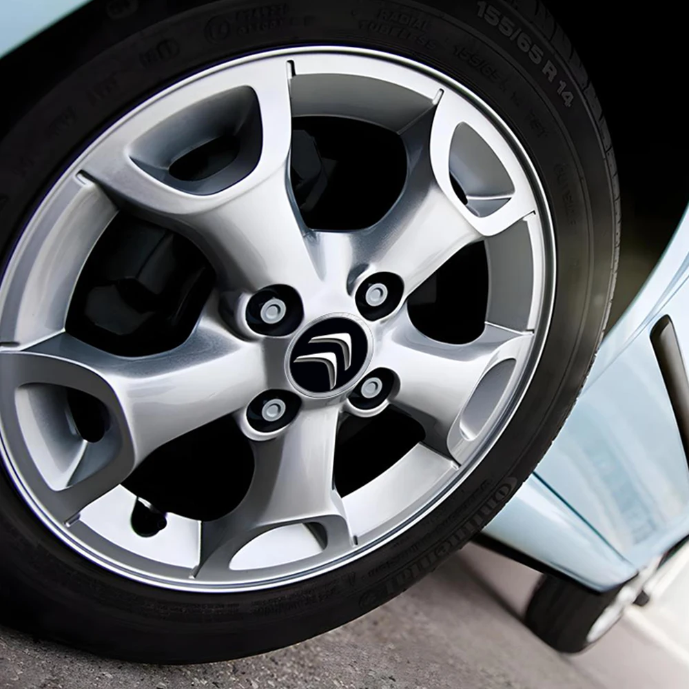 4Pcs 60mm Auto Rad Center Hub Caps Original Citroen Hub Cap Zubehör Für Citroen C1 C3 C4L VTS C-ELYSEE C5 C6 C2 C4 Picasso – Detail 14