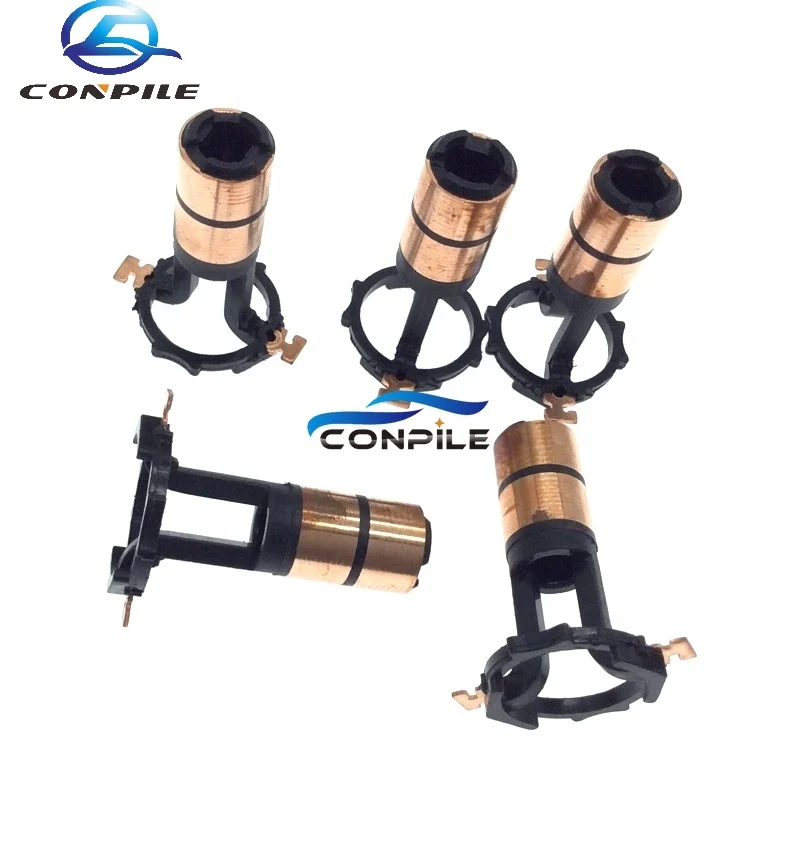 5pcs for Buick Excelle Regal GL8 LaCrosse Citroen Peugeot for Valeo generator copper head copper collector ring (9x15x47mm) car generator accessories