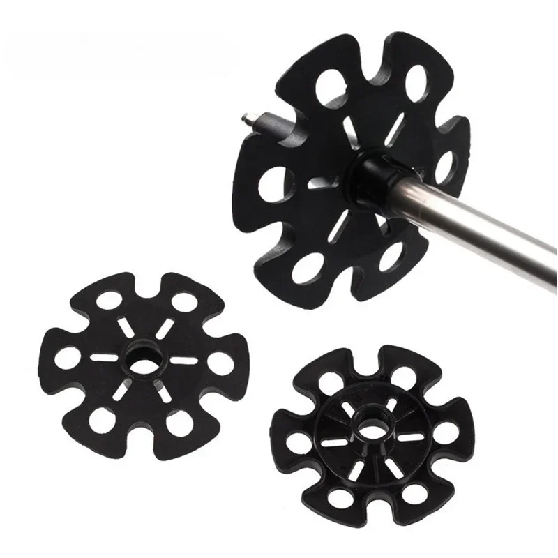 Description Picture 2 of itemOutdoor Climbing Trekking Pole Tips Snow Flake Mud Ski Basket Walking Stick Basket Cap Guard Replacement Hiking Accessory5PCS