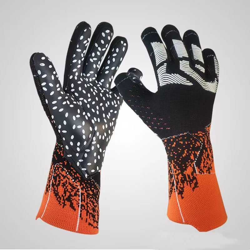 Soccer Goalkeeper Gloves Goalkeeper Gloves Football Goalkeeper Gloves Thickened For Adults Kids No Finger Protection