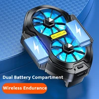 FS01 Dual Fan Rechargeable Mobile Phone Cooler Mini Back Clip USB Radiator Long Lasting Stronger Cooling Air For 62-92mm Phone 1