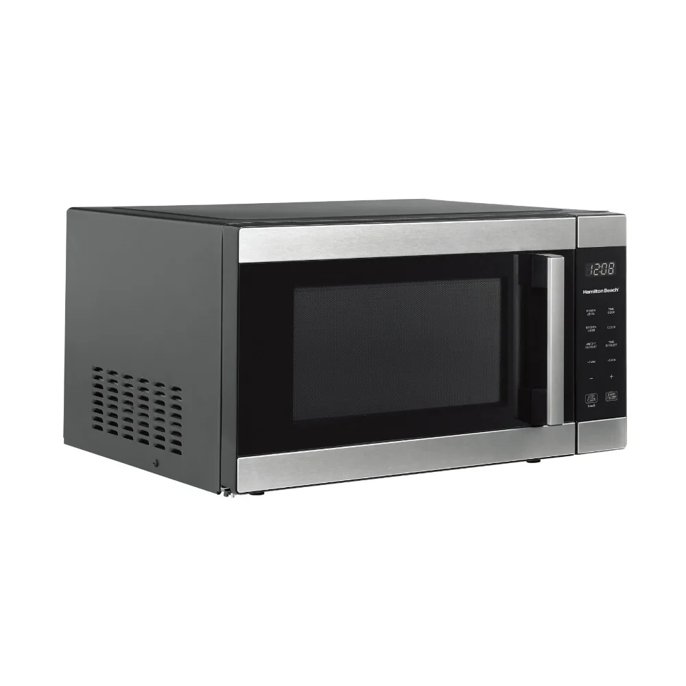 1.6 Cu ft Sensor Cook Countertop Microwave Oven in Stainless Steel,30-second one touch button, easy-to-read digital LED display 3