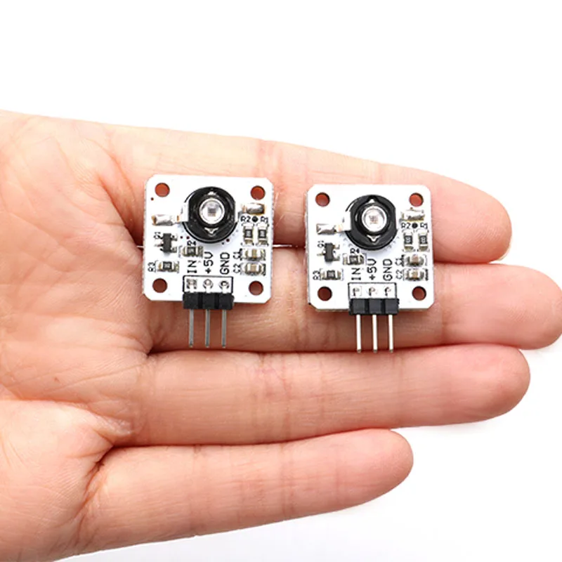 10PCS 740nm IR LED Chip 3W Infrared Emitting 700mA 1.8-2.2V 42mil