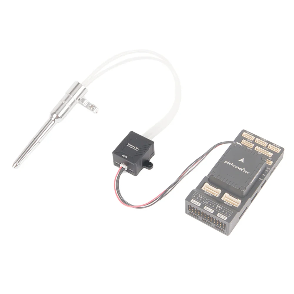 Holybro High Precision DroneCAN Airspeed Sensor - DLVR Supports Up To 2500 Pa and 226.8 Km/h (141 Mph) Airspeed for RC FPV Drone thumbnail 5