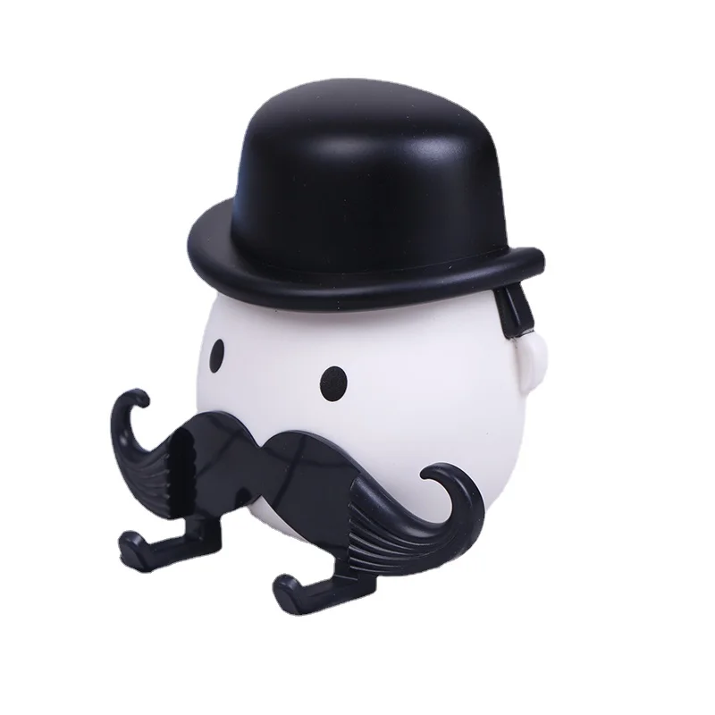 

Bathroom Storage Accessories Tools Razor Bathroom Storage Rack Beard Shape Plastic Shaver Holder