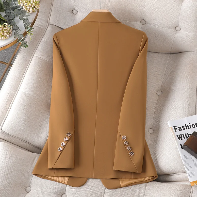 Fashion Professional Women's autumn and winter new long-sleeved suit elegant temperament shows self-confidence