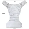 Reusable Adult Diapers, Washable, Elderly Incontinence Underwear Printed Abdl diapers for person with a disability 1 piece 3
