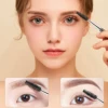 Eyebrow Brush Eyelash Comb makeup brushes Dual Ended Angled brush Spoolie brush 2 in 1 Lash eyebrow brush set makeup tool 6