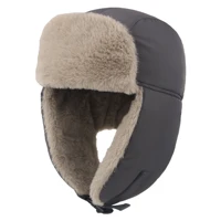 Connectyle New Chunky Warm Trapper Hat For Men Women Winter Russian Hats Thick Plush Lined Waterproof Ushanka Hunting Skiing Cap 1