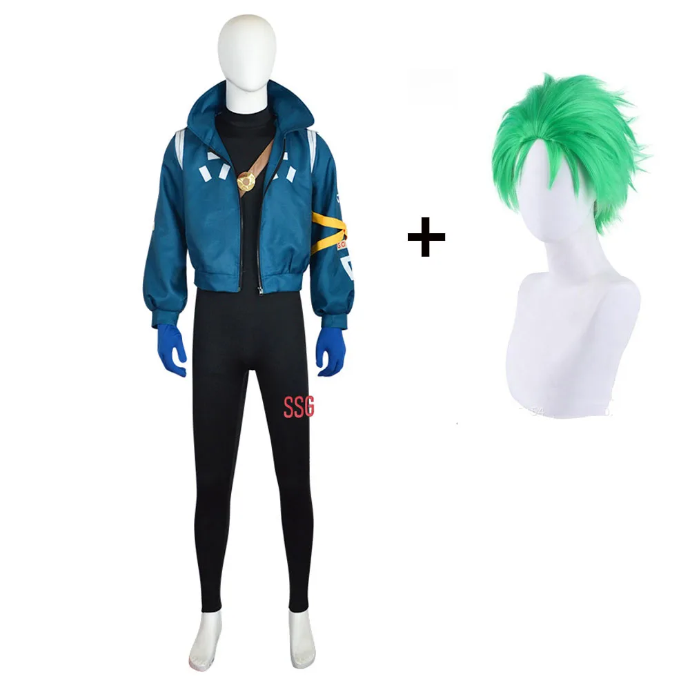 2024 冒険ルフィコスプレアニメエッグヘッド島ロロノア・ゾロ衣装大人