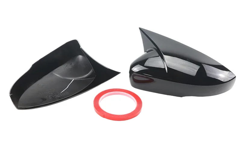 Hohe Qualität Für Volkswagen VW Polo MK5 6R 6C 2009-17 ABS Seite Rückspiegel Abdeckung Kappen Shell trim OX Horn Stil Außen – Detail 9