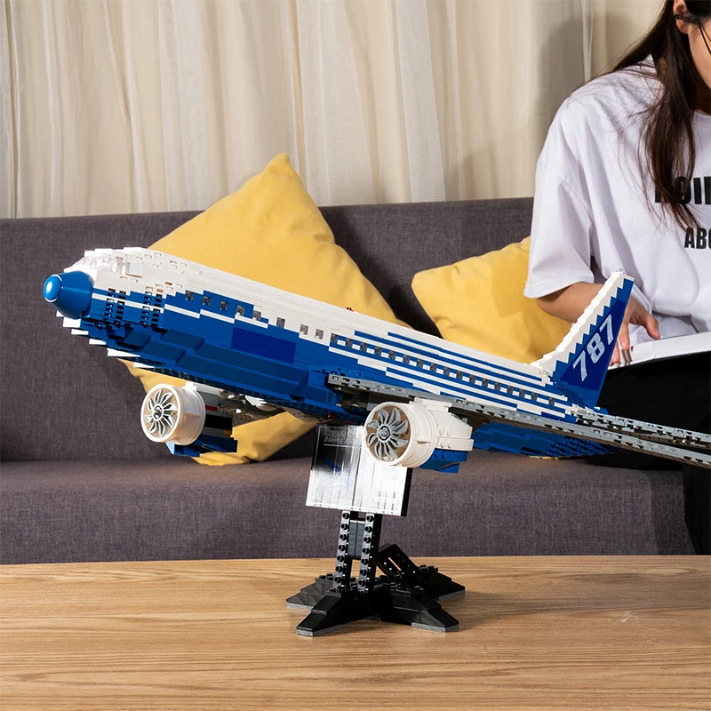 Creative The Boeing 787 Airliner Building Blocks City Airplane