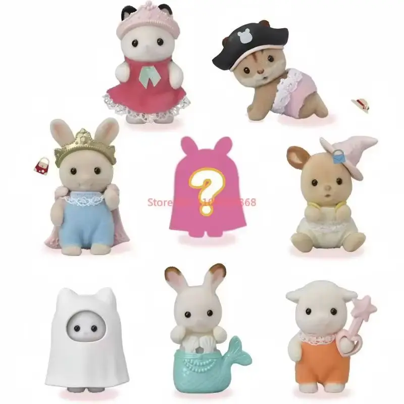 educational toys animal toy set cartoon toy Sylvanian Families cute baby series figurines statue models