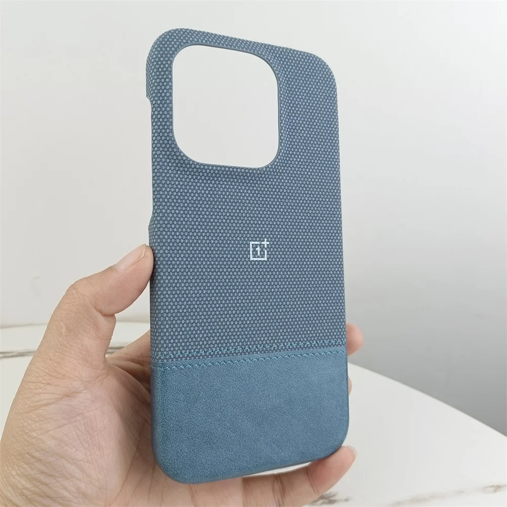 Luxury Matte Cotton Linen Leather Phone Case - Simple Shockproof Protective Cover