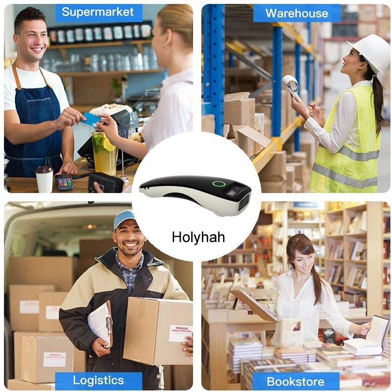 Barcode Scanner w6 C70 sem Fio 1d 2d Cmos Usb Bluetooth Mini Leitor qr de Bolso para Ios Android Windows para Pagamento Móvel - Imagem 6