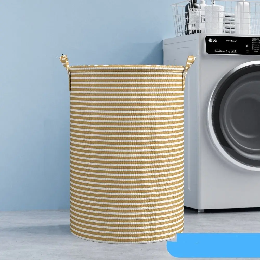 High Quality Foldable Laundry Basket Cotton and Linen Large Capacity Storage Bag Dirty Clothes Household Sundries Storage Basket