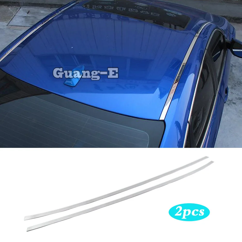 

Car Roof Side Molding Trim for Honda Civic 10th 2016 2017 2018 2019 2020 2021 Chrome Accessories Decor Stainless Steel Stickers
