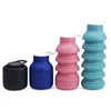 Silicone Collapsible Outdoor Travel Sports Water Bottle 3