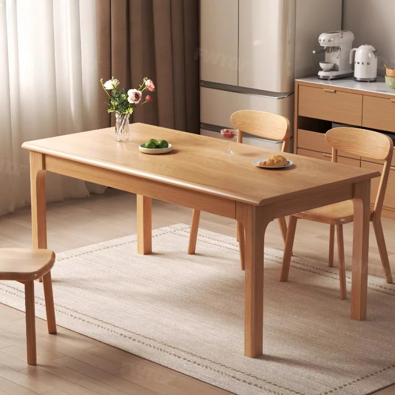 طاولة طعام خشب مصمت