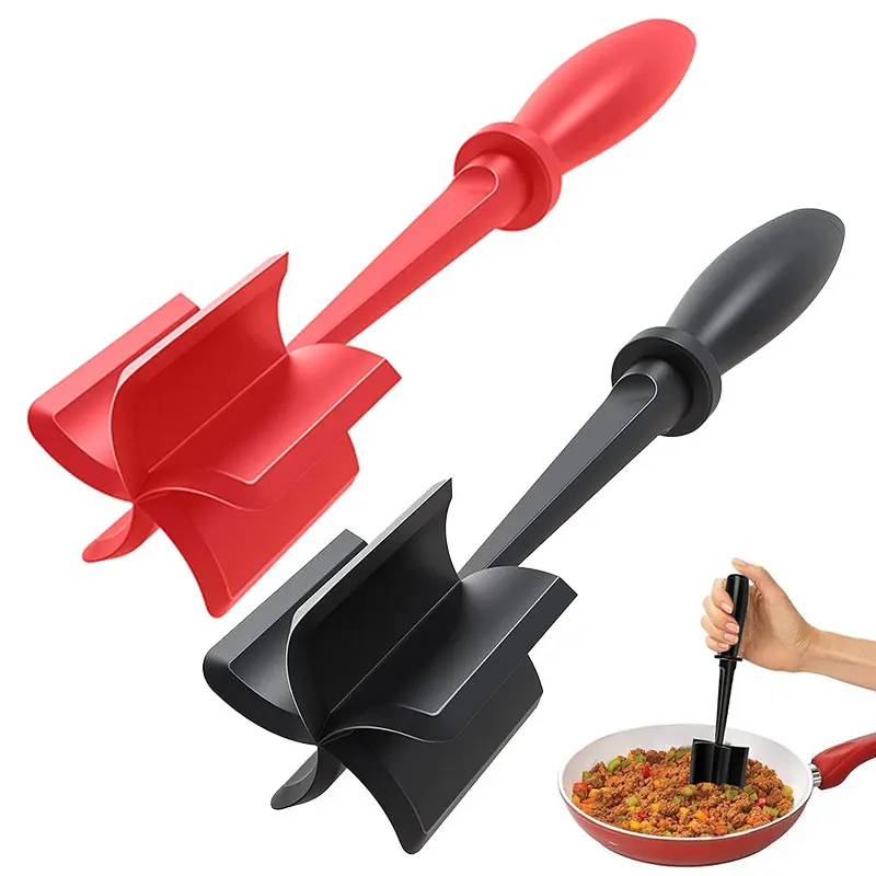 Utensili Per Tritacarne Da Cucina Tritatutto Antiaderente Tritatutto Resistente Al Calore Schiacciapatate Hamburger Forchetta Per Carne Tritatutto Per