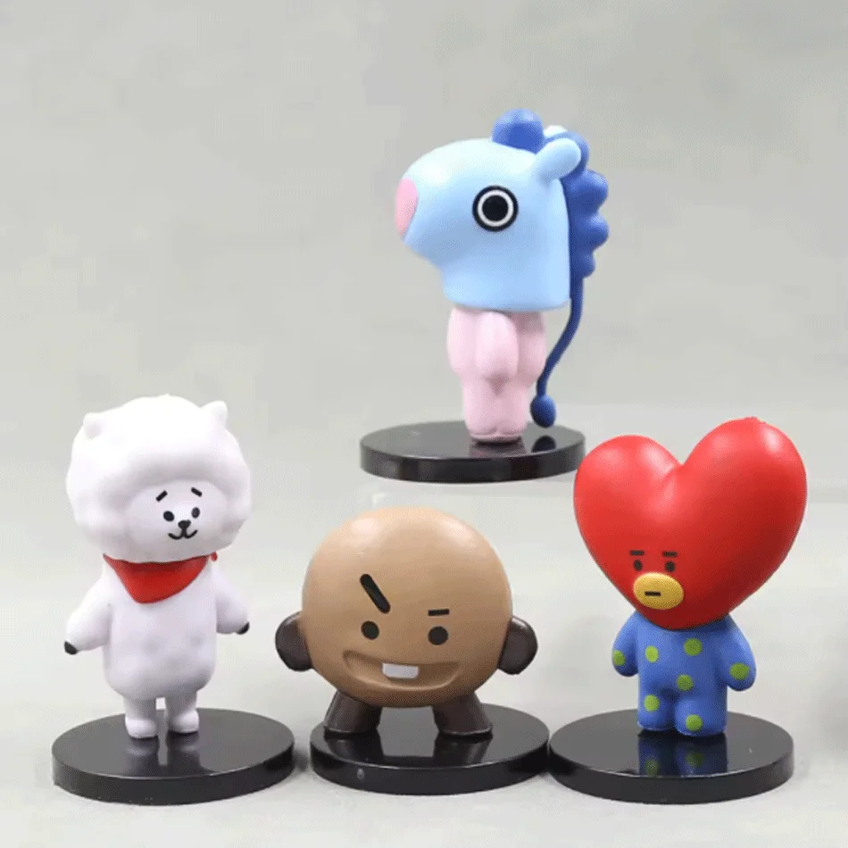7/14 stücke B/T/21 Funktionale Puppe Tata Chimmy Kreative Ornamente Interaktive Vollen Satz Action Figur Spielzeug Mädchen Urlaub geschenk – Detail 8