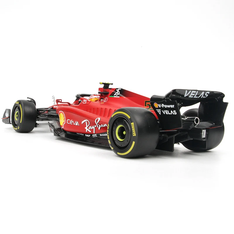 未使用 ブラゴ burago F1-75 1/18 FORMULA RACING 1/18 Bburago F1 Ferrari Racing F1-75 Carlos Sainz 55 Italian