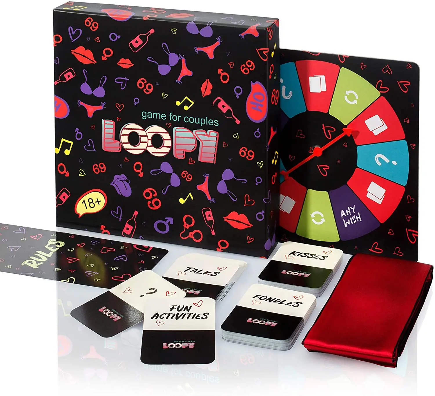 Loopy Cards Game Improve Communication And Relationship Game For Couples  Loopy Couple Game English Board Games Card - Chess Games - AliExpress