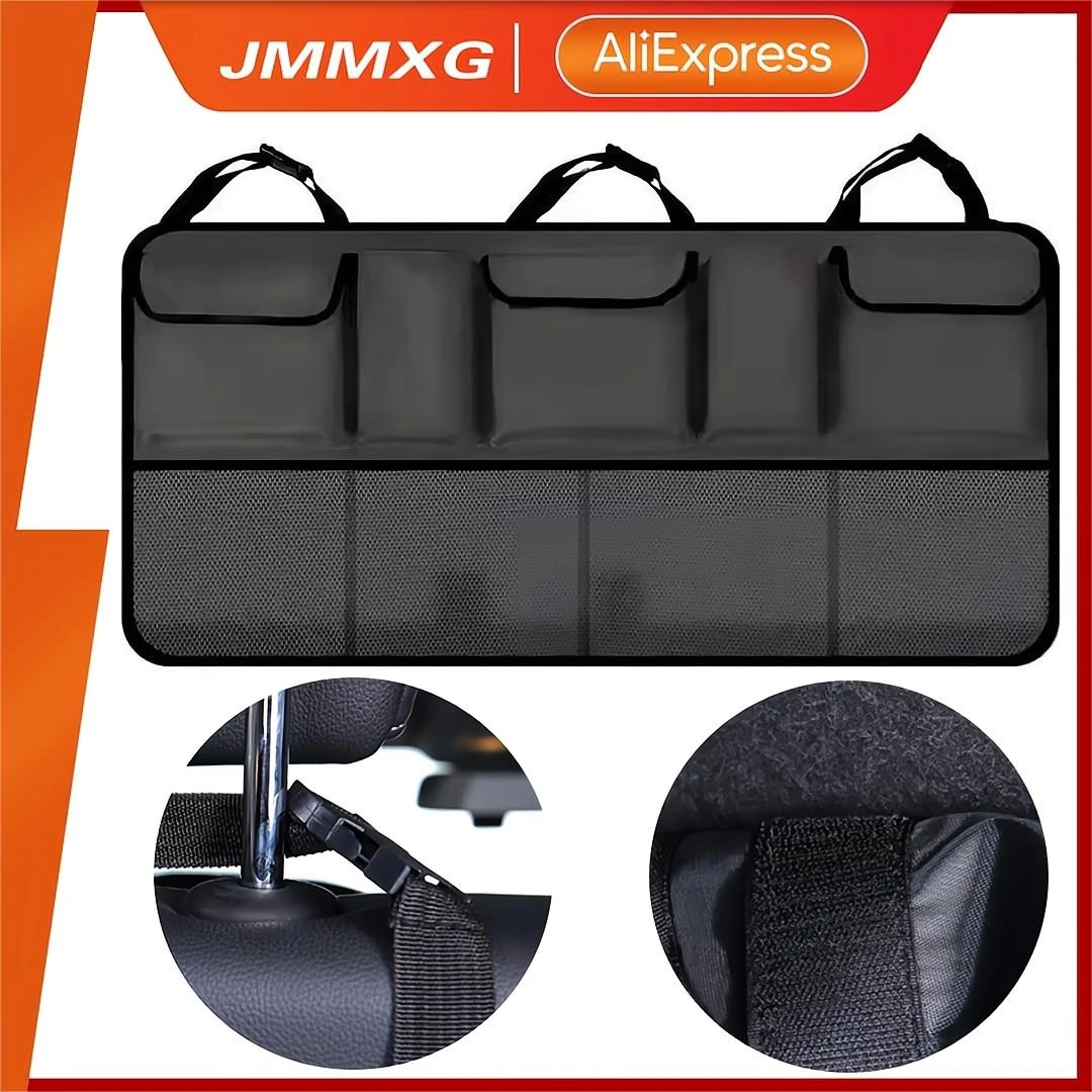 Large Capacity Car Trunk Rear Seat Organizer Storage Bag For Auto SUV