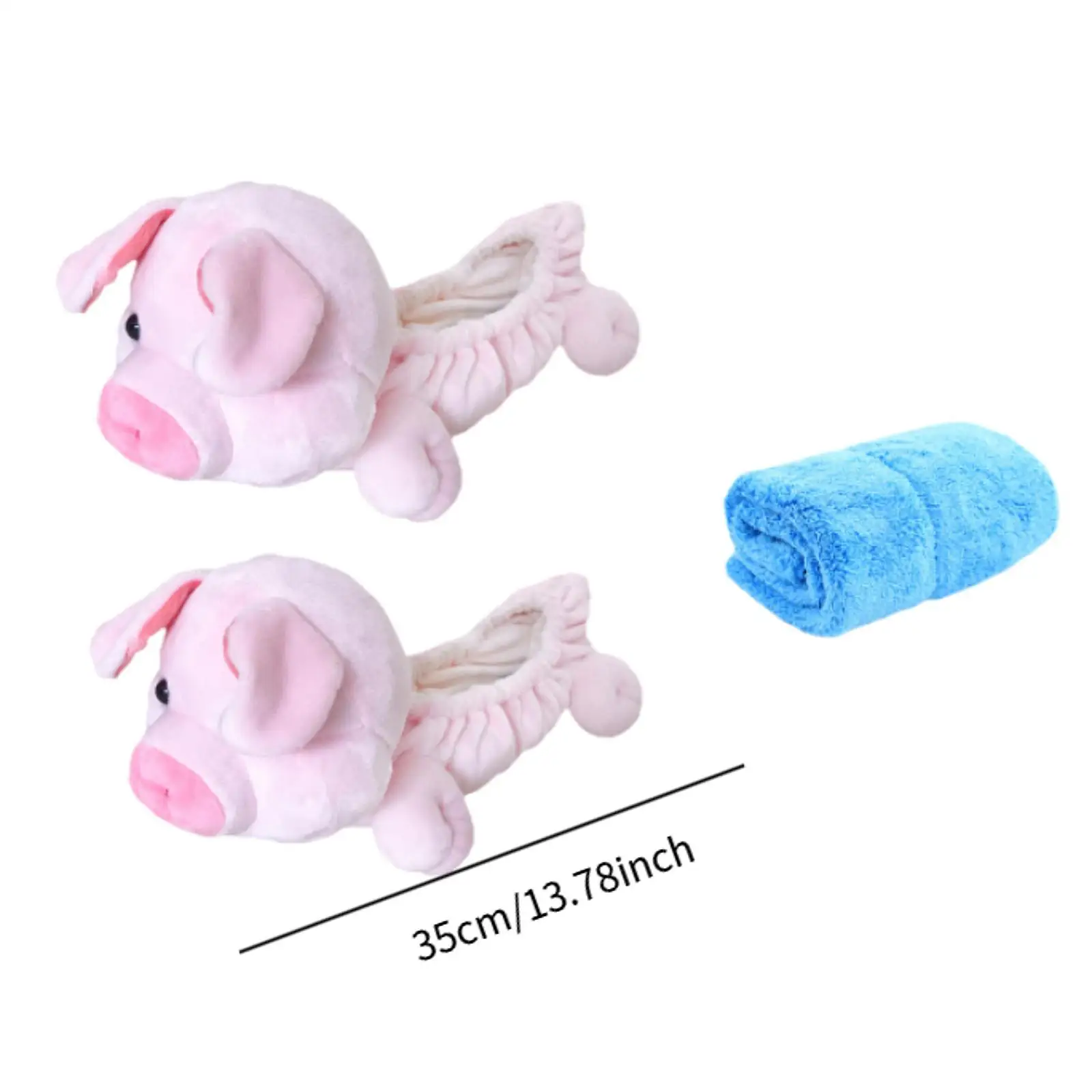 Ice Skate Blade Protectors, Plush Covers for Men And Women, Includes Towel, Ideal for Ice Skates