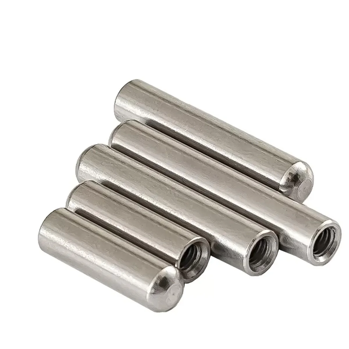 M4M5M6M8 Stainless Steel Head Guide Pillar Cylindrical Pin Internal Thread Perforated Pin Positioning Pin