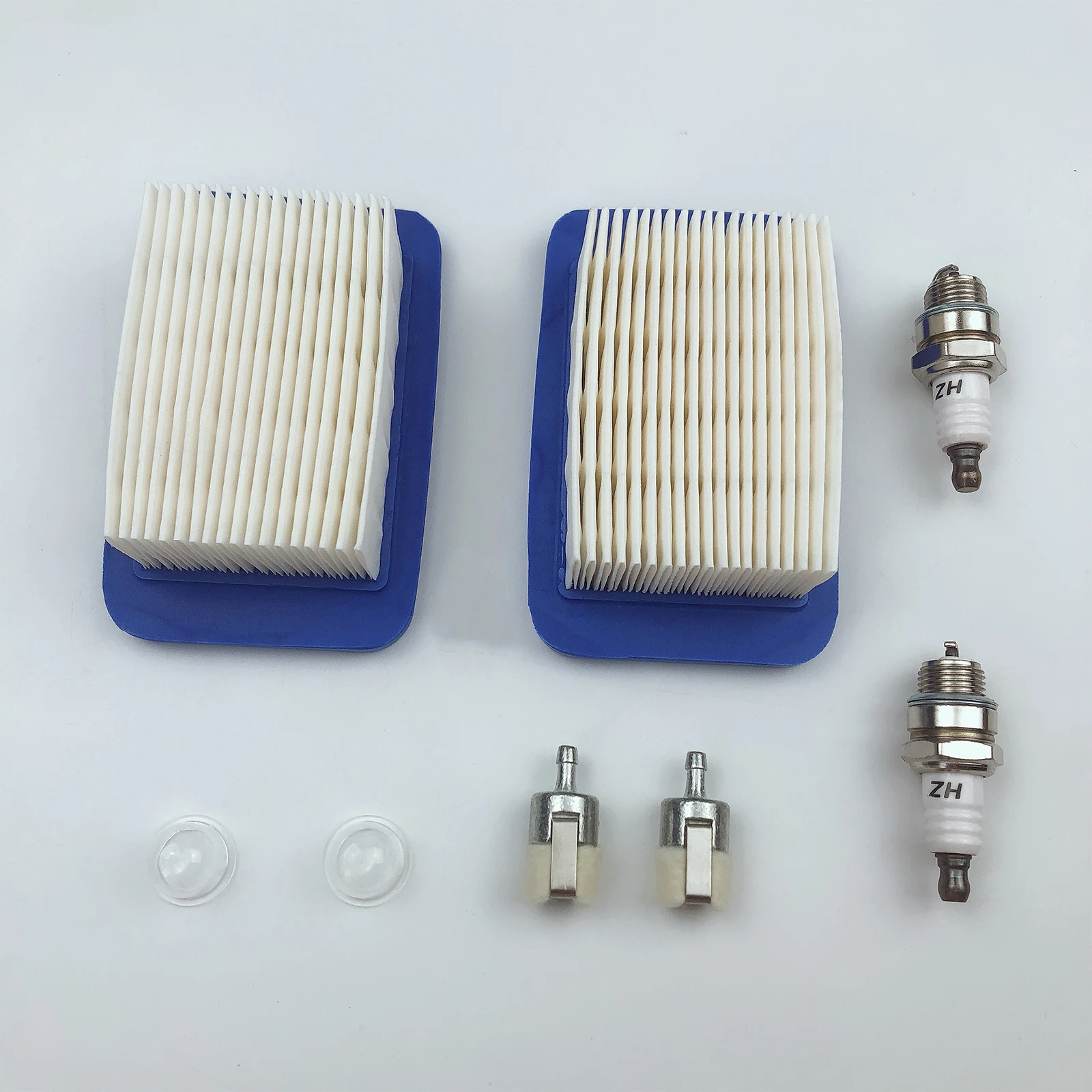 

Воздушный фильтр, Свеча зажигания, топливный перезаряжаемый настраиваемый комплект для эхо-рюкзака, воздуходувка с листьями, 2-тактный двигатель