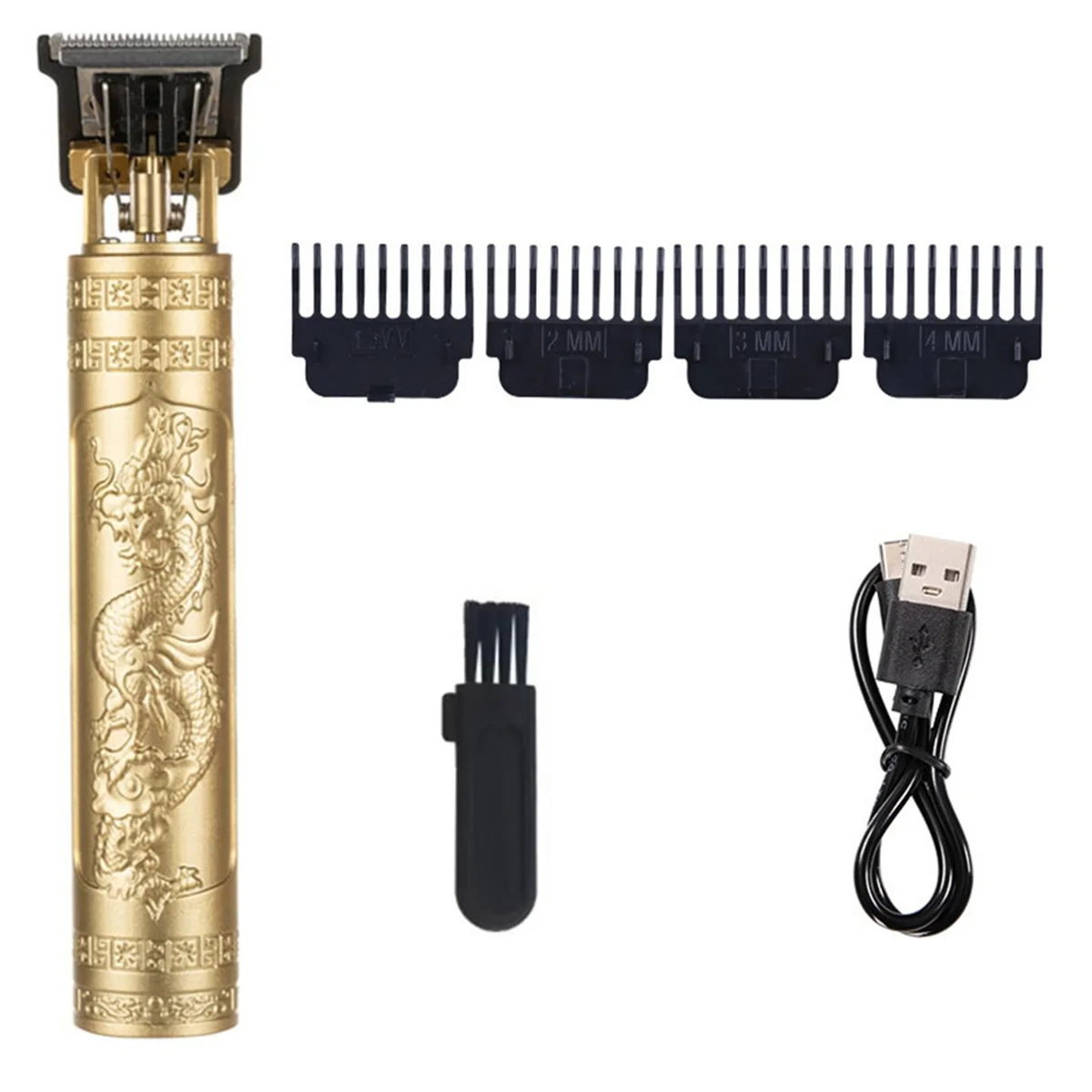 Haircut Razor for Men Recharge Shaver Adult Electric Vintage Clipper Razor Home USB Charging Barber Shop B 3