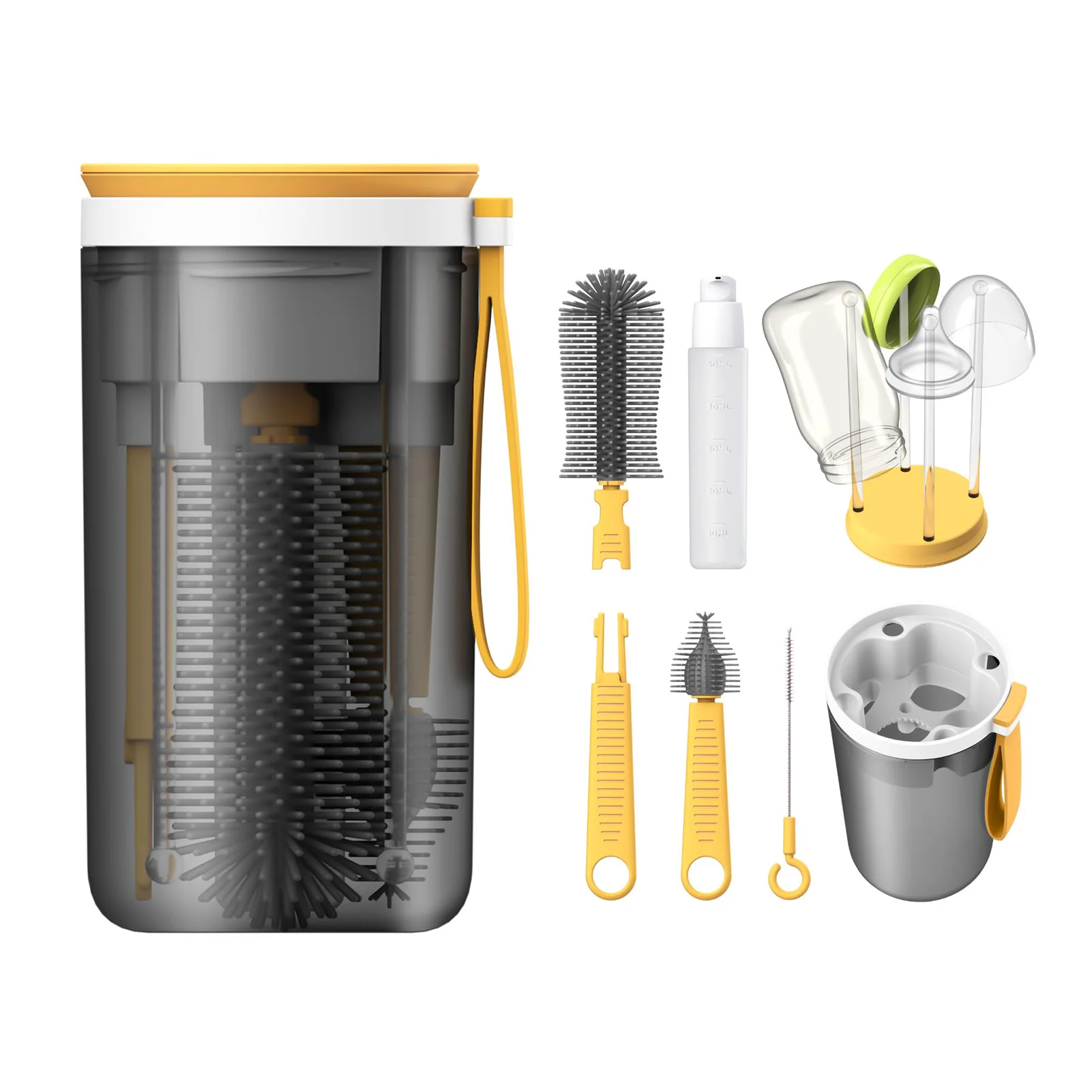 https://ae01.alicdn.com/kf/Se189dea0182a44b1bbf61849b9c32349o/Portable-Baby-Bottle-Brush-Kit-Travel-Feeding-Bottle-Cleaning-Set-with-Magnetic-Drying-Rack-Soap-Dispenser.jpg
