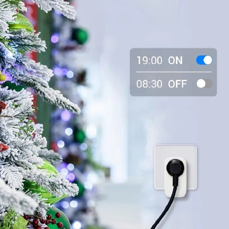 BroadLink SP4L US Wi-Fi 원격 제어 스마트 플러그 Wi-Fi 소켓 미국 스마트 소켓 Wi-Fi는 Alexa 및 Google과 함께 작동합니다.