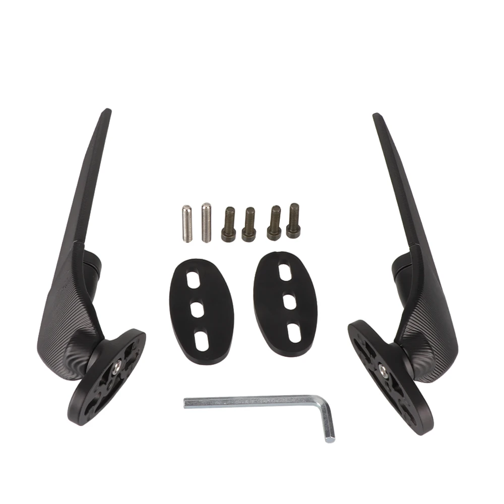 Motorrad verstellbarer Dreh flügel Rückspiegel geeignet für Yamaha R1R3 R6 R15 R25 R125 Kawasaki Ninja Ninja400/650/250/300 – Detail 11