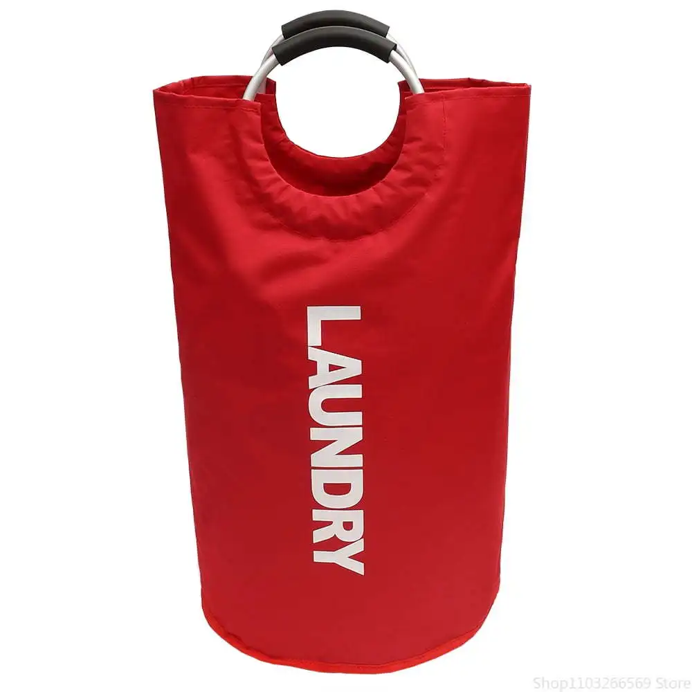 

Soft Grip Handle Laundry Bag, Red laundry hamper laundry basket